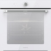 Духовой шкаф Gorenje BOS67371SYW (Simplicity 2.2 / 77 л / до 300 °C / Белый, стекло / AquaClean / PerfectGrill / съемные направляющие / А / IconLED) Белый