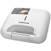 Сэндвичница Brayer BR2203WH (750 Вт/ антипригарное покрытие/ корпус - пластик) 