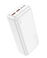 Портативная батарея Hoco J101B (Smart charge/ LED индикатор) 30000мАч, белая Белый