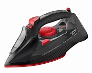 Утюг Stingray ST-IR201B чёрный/красный (3200 Вт / подошва - керамика / паровой удар - 490 г/мин / 1,8 м / автоотключение) 