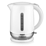 Чайник Brayer BR1011 (2200 Вт / 1,7 л / пластик / белый) Белый