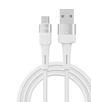 Кабель TFN ENVY USB Type-C - USB, плетеный, 1,2 метра, белый (TFN-C-ENV-AC1MWH) белый