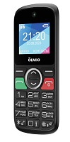 Телефон мобильный Olmio C18, чёрный Чёрный