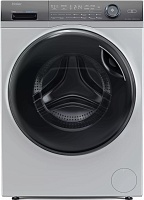 Стиральная машина Haier HW90-B14979S (58,3 см / 9кг / 1400об / пар / Direct Motion / Drum Light / Invertor / A+++ / Серебро) серый