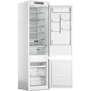 Холодильник встраиваемый Whirlpool WHC20 T352 (Объем - 280 л / Высота - 193.5 см / Слайдерное крепление фасадов / A+ / Total NoFrost) белый