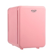 Мини холодильник Adler AD 8084 Pink (Объем - 4 л / Высота - 27 см / Ширина - 18.3 см / Розовый / питание - 220В (от сети) или 12В (от прикуривателя)) розовый