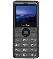 Телефон мобильный Xenium X700, черный Чёрный