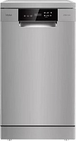 Машина посудомоечная отдельностоящая 45 см Haier HDWE11-36SS4RU (11 комплектов / 3 полки / Расход воды - 9 л / Серебро) серебристый