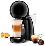 Кофеварка капсульная DeLonghi Piccolo XS EDG110.AB (Dolce Gusto / 1400 Вт / 0.8 л / чёрный) 