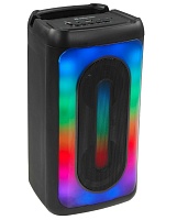 Беспроводная портативная колонка Defender Concerto / 20W / USB / Bluetooth / LED подсветка / караоке Чёрный