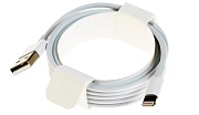 Кабель Apple Lightning - USB, MFI, 2 метра, белый белый