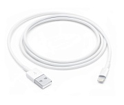 Кабель Apple Lightning - USB, (MFI), 1 метр, Белый белый