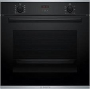 Духовой шкаф Bosch HBA214EB3 (Serie4 / 71 л / до 275 °C / Чёрное стекло / Гриль / телескоп. направляющие(x1) / Гидролиз / A+) чёрный
