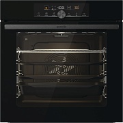 Духовой шкаф Gorenje BPS6747A06BG (Advanced / 77 л / до 300 °C / Чёрный, стекло / AquaClean + пиролиз / тел. напр. (x1) / А+ / IconLED+ / SoftClose) Чёрный