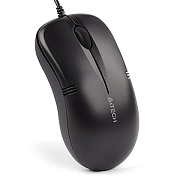 Мышь A4Tech OP-560NU, оптическая (1200dpi), проводная,  USB, черная 