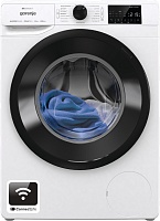 Стиральная машина Gorenje WPNEI82SBSWIFI/C (Essential / 46,5см / 8кг / 1200об / пар / StopAddGo / SterilTub / Inverter PowerDrive / Wi-Fi / А+++) Белый