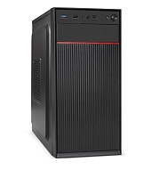 Корпус Minitower ExeGate BAA-113U-UNS500 (mATX, БП UNS500 с вент. 12см, 2*USB+1*USB3.0, аудио, черный) 