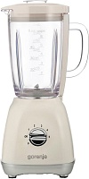 Блендер стационарный Gorenje B800RL (800 Вт/ скоростей 5/ 1800 мл/ стакан) Бежевый