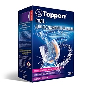 Соль для посудомоечных машин гранулированная Topperr 3317 750 г 
