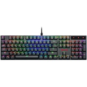 Механическая клавиатура Redragon APAS RGB (104+FN,кр.свитчи, русская раскладка) Чёрный