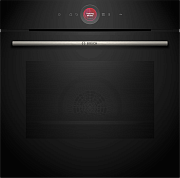 Духовой шкаф Bosch HBG7241B2 (Serie8 / 71 л / до 300 °C / чёрное стекло / Гриль / AquaClean / Home Connect / SoftClose / A+) Чёрный
