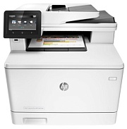 МФУ HP Color LJ Pro M479FNW/27стр/мин/АПД duplex/Ethernet RJ-45,USB, WiFi [Картридж HP LJ 415A/X] Белый