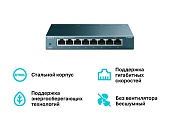 Коммутатор TP-LINK TL-SG108 8-портовый настольный коммутатор 10/100/1000 Мбит/с 
