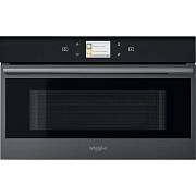 Микроволновая печь встраиваемая с паром Whirlpool W9 MD260 BSS (Чёрная / 31 литр / ширина -59,5 см / 1000 Вт /Гриль 800 Вт / 6th SENSE/ Wi-Fi) Тёмно-серый