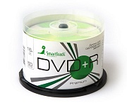 Диск DVD+R Smart Track / 4,7Gb/120мин / 16X / CB-50 (BOX50) продажа по штучно в розничной сети 