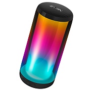 Беспроводная портативная колонка SVEN PS-260 / 10W / TWS / microSD / Bluetooth / RGB подсветка / Батарея 2000mAh / Чёрный / материал - пластик Чёрный