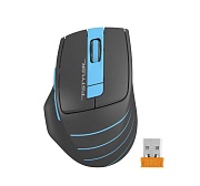 Беспроводная мышь A4Tech Fstyler FG30, оптическая (2000dpi), серый/синий 
