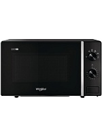 Микроволновая печь Whirlpool MWP 101 B (20 л, 700 Вт, переключатели поворотный механизм, черный) Чёрный