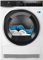Сушильная машина с тепловым насосом Electrolux EW8D495MC (UltraCare 800 / 63,8см / 9кг / 3DSense / SteamCare / MixCare / Wi-Fi / А+++) белый