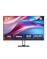 Монитор 27" Xiaomi Monitor A27Qi 100 Гц, IPS, dE<2, 2560x1440, 6мс, 250 нит, DP, HDMI (ELA5812EU) Чёрный
