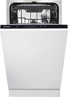 Машина посудомоечная встраиваемая 45 см Gorenje GV520E10 (Essential / 11 комплектов / 3 полки / расход воды - 9 л / А++) белый
