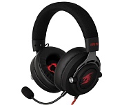 Проводные игровые наушники Defender Aspis Pro, (объемный звук 7.1, провод 2 м), Черные чёрный