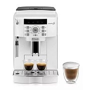 Кофемашина DeLonghi Magnifica Start ECAM22.110.W (кофе зерновой, молотый/ 1450 Вт/ 1.8 л/ капучинатор/ 2 напитка) Белый