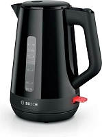 Чайник Bosch TWK1M123 (2400Вт / 1,7л / пластик / чёрный) Чёрный