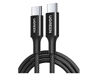 Кабель Ugreen L502 Type-C - Type-C, 2м, (100W), Черный (65250) чёрный