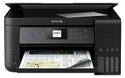 МФУ EPSON L4260/A4/4-цв/СНПЧ/USB+WiFi [Картриджи 101-C13T03V14A/C13T03V24A/C13T03V44A/C13T03V34A] Чёрный