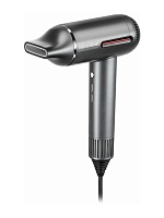 Фен Redmond HD1700 (полноразмерный/ 1500 Вт / 6 режимов / холодный воздух / шнур - 1,8 м / ионизация / BLDC мотор / дисплей) серый
