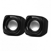 Колонки 2.0 SVEN 120 / 5W / USB-питание / Чёрный / корпус - пластик Чёрный