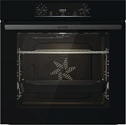 Духовой шкаф Gorenje BO6735E02BK (Essential / 77 л / до 300 °C / Чёрный, стекло / AquaClean / PerfectGrill / съемные направляющие / А / IconLED) Чёрный