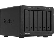 Сетевой накопитель NAS Synology DS620slim, 6x 2.5", Intel J3355, 2 ГБ, 2xSSD NVMe, 2хUSB 3.2 Type-A, 2*RJ-45 1Гбит/с 