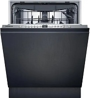 Машина посудомоечная встраиваемая 60 см Siemens SN616X00KF (iQ100 / 13 комплектов / 3 полки / расход воды - 9,5 л / InfoLight / А++) чёрный