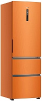 Холодильник многодверный Haier A4F637COMVU1 (Объем - 360 л / Высота - 190 см / A+ / Оранжевый / Wi-Fi (Evo) / No Frost) оранжевый