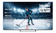 Телевизор Haier 75" Mini LED М4 4K UHD Android TV Чёрный