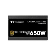 Блок питания Thermaltake SFX 650W Toughpower 80 Plus Gold, полностью модульный 92mm fan [PS-STP-0650FNFAGE-1] 