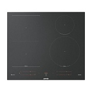 Поверхность индукционная Gorenje GI6433SRWF (G800 / Черный / стеклокерамика / 4 конфорки (1,2/2,3/2,3/2,3 кВт) / BridgeZone*1 / Таймер / 7.36 кВ) чёрный