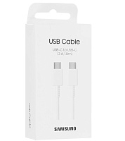 Кабель Samsung EP-DX310JWRGRU USB-C - USB-C, 1.8 метра, 3А - белый белый